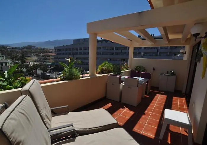 Top Terrassen Wohnungen, Direkt Am Strand, Beheizter Pool, Wifi Free, Free Parking Daire Puerto de la Cruz (Tenerife)