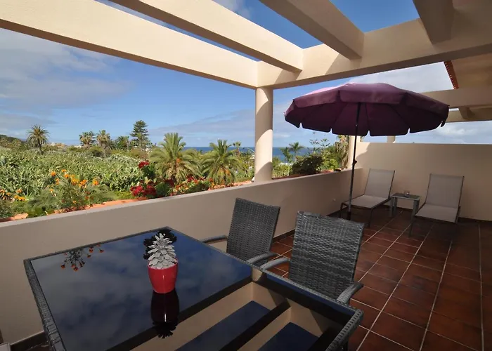 Daire Top Terrassen Wohnungen, Direkt Am Strand, Beheizter Pool, Wifi Free, Free Parking Puerto de la Cruz (Tenerife)